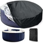 Bache spa gonflable, couverture spa ronde, bache piscine hivernage, bache hivernage piscine hors sol, ...