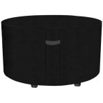 Bache table de jardin ronde housse pour table de jardin imperm�able anti - uv oxford robuste protection ...