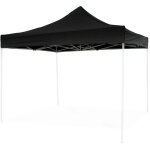 B�che de toit imperm�able noire 3x3 pour tonnelle pliante eg49483 (pi�ce de rechange)