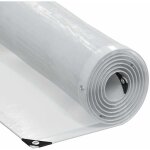 Bche transparente avec ?illets 8x10 m polythylne vidaxl