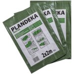 B�che verte r�sistante 110g / m2 7x7m verte