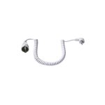 Bachmann - rallonge spirale avec contact de protection en pvc blanc 4 m bm0010721