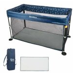 Badabulle - lit parapluie easy clip - facile a plier et dplier - lit lger et compact avec sac de transport ...