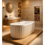 Badplaats - baignoire anna 170 x 78 x 58 cm - baignoire �lot - bla