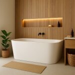 Badplaats - baignoire autoportante isia 170 x 80 x 58 cm - bai