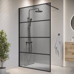 Badplaats - douche à l'italienne essos - 120 x 200 cm verre te Badplaats - douche à l'italienne essos - 120 x 200 cm verre te