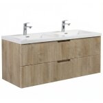 Badplaats meuble de salle de bain thermis 120 cm avec vasque - c