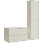 Badplaats meuble sous - vasque mali 80 cm - cashmere - meuble de