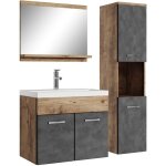 Badplaats - set de meuble de salle de bain montreal 60 cm - chne