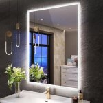 S � bagno - miroir lumineux de salle de bain, bluetooth / d�sembuage / 3 couleur / dimmable / , ip44 ...