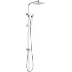 Bagnoclic - colonne de douche carre complte en laiton
