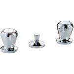 Bagnoclic - mlangeur bidet complet 3 trous avec vidage
