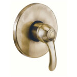 Mitigeur de douche encastré laiton vieilli bronzé Mitigeur de douche encastré laiton vieilli bronzé