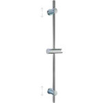Rail douche coulissant universel r�glable