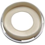 [jamais utilis] bague sortie de cuvette avec joint pour pipe rigide wirquin 79420001, blanc