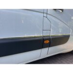 Baguettes de portes lat�rales chrom�es pour renault master iv bus