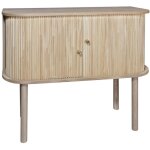 Now's home - bahut en bois clair avec portes coulissantes, hector Now's home - bahut en bois clair avec portes coulissantes, hector