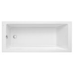 Baignoire en acrylique rectangulaire  encastrer vythos 1600 x 750mm