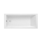 Baignoire en acrylique rectangulaire  encastrer vythos 1700 x 750mm