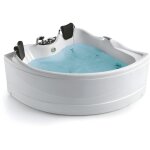 Baignoire baln�o d'angle 150x150 cm venise gauche imassage