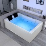 Baignoire baln�o belize gauche 32 jets whirlpool