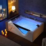 Distribain - baignoire balnéo d - cayenne 48 jets whirlpool Distribain - baignoire balnéo d - cayenne 48 jets whirlpool