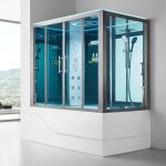 Baignoire baln�o douche hammam omega duo gauche