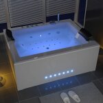 Baignoire balnéo elle&lui 40 jets whirlpool Baignoire balnéo elle&lui 40 jets whirlpool