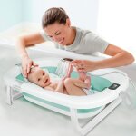 Baignoire bb pliable avec thermometre digital, baignoire bb avec coussin, baignoire bb avec prise ...