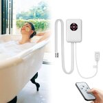 Baignoire chauffage pour piscine - thermoplongeur1200w?contr�le intelligent de la temp�rature (30 - 43 ...