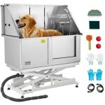 Baignoire de chien acier inoxydable, baignoire de toilettage electrique pour animaux de compagnie 127 ... Baignoire de chien acier inoxydable, baignoire de toilettage electrique pour animaux de compagnie 127 ...