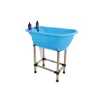 Baignoire pour chiens et chats avec pattes ibez portable bain du tailleur mesures : 96x50x92 (alt. ...