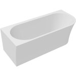 Baignoire encastr�e, acrylique, baignoire, emma, gauche, 160x75x59 cm, blanc brillant, avec syst�me clic ...