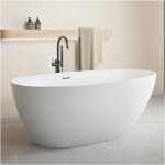 Baignoire �lot ba�a en acrylique blanche 170cm