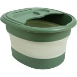Baignoire pour les pieds, design astucieux, pliable et compact - massage lger - contre - mesure la chaleur ...