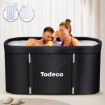 Todeco - baignoire pliable adulte, grand baignoire pour spa portable mobile pour douche, pliante spa ... Todeco - baignoire pliable adulte, grand baignoire pour spa portable mobile pour douche, pliante spa ...