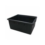 Baignoire rectangulaire l 150 80x63 h 38 noir ics Baignoire rectangulaire l 150 80x63 h 38 noir ics