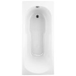 [jamais utilise] baignoire rectangulaire � encastrer aquance serie baig en toplax blanc 170x75 cm - 220511 ...
