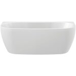 Leda - baignoire semi lot murale 170 x 75 greta monoline