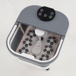 Bain de pied massant chauffant, bain de pied pliable avec temprature rglable 35  48?, 30 boules de ...