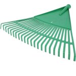 Balai  feuilles en plastique - tte de rteau lgre pour une collecte efficace des feuilles, l'entretien ...