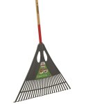 Balai � gazon - fil plat r�sine 25 dents - mermier