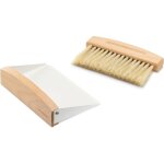 Balai ramasse - miettes en bois de h�tre avec pelle 15, 5 x 10, 5 x 4 cm - balai � main pour cuisine, ...