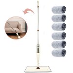 Balai serpillre vaporisateur, balais serpillre nettoyer sol balai lave sol avec reservoir spray mop ...