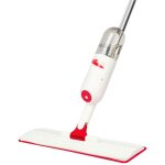 Balai serpilli�re pour le nettoyage des sols avec chiffon en microfibre, r�servoir de 350 ml, rotation ...