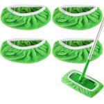 Convient au balai swiffer sweeper - lingettes de balayage � sec et de lavage humide pour usage domestique ...
