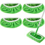 Convient au balai swiffer sweeper - lingettes de balayage � sec et de lavage humide pour usage domestique ...