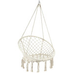 Balancelle boh�me en macram� beige - ushuaia