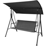 The home deco factory - balancelle en mtal samiel 140 x 110 x 153 cm