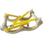 Balancelles pour perroquets - perchoir en bois pour oiseaux, jouet � m�cher avec ressort pour perroquet, ...